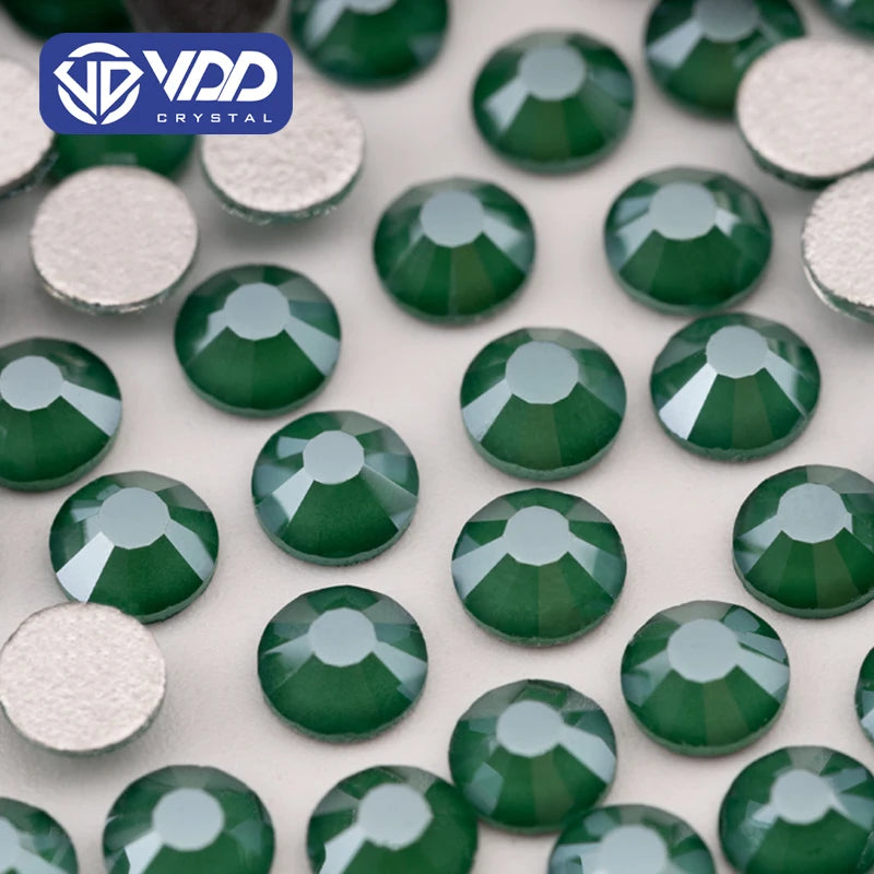 VDD 148 MRD-Emerald SS6-SS30 Glass Rhinestones Crystal Flatback Strass Stones Glitter for DIY Crafts Nail Art Decorations