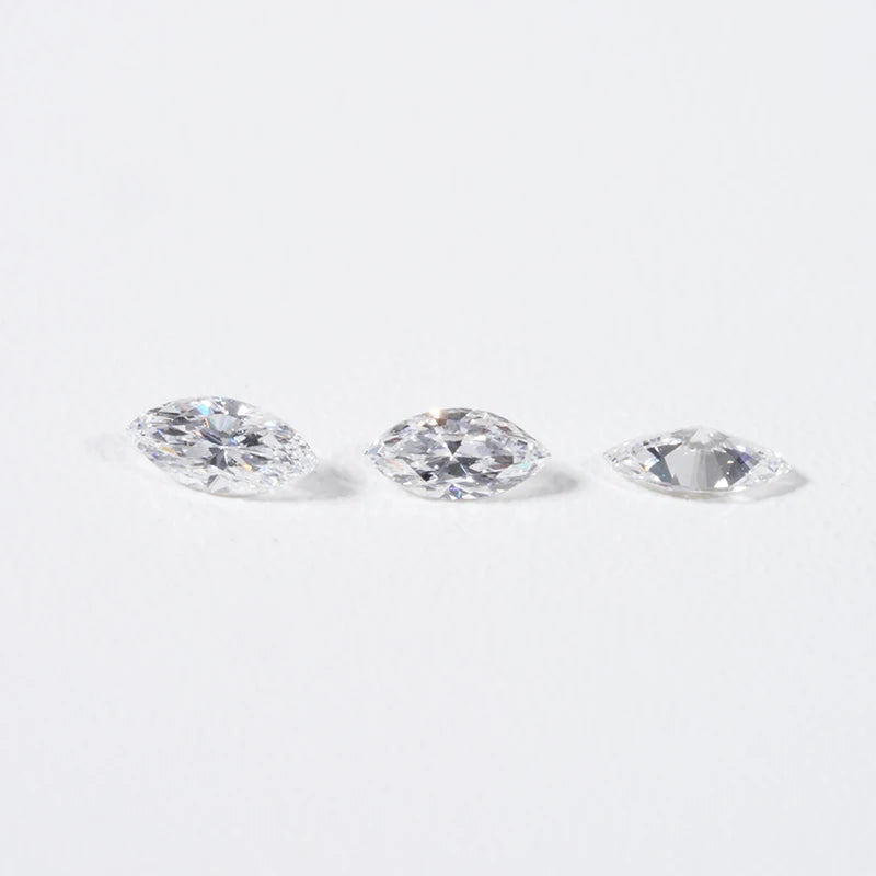 Wholesale Price Lab Grown Diamond 1.5*3.0mm 2*4mm 3*6mm Marquise Shape HPHT Lab Diamond