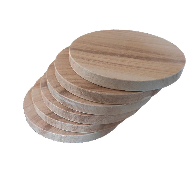 Wholesale Round Back Cork Tea Coaster Sandstone for Home Decor
