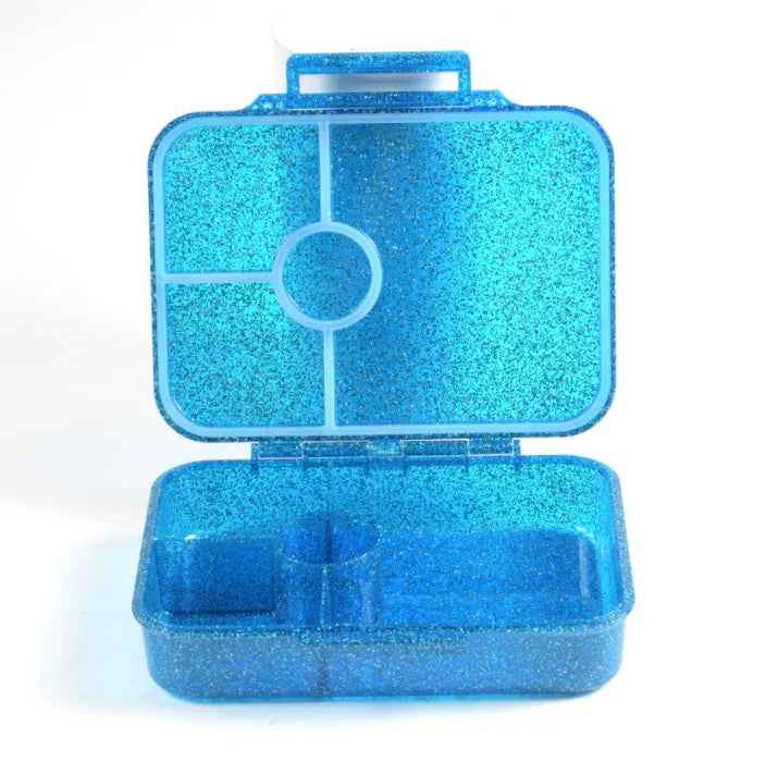 For Tritan Glitter Pigment BPA Free LFGB Certified Kids Bento Lunch Box Portable Microwave Leak Proof
