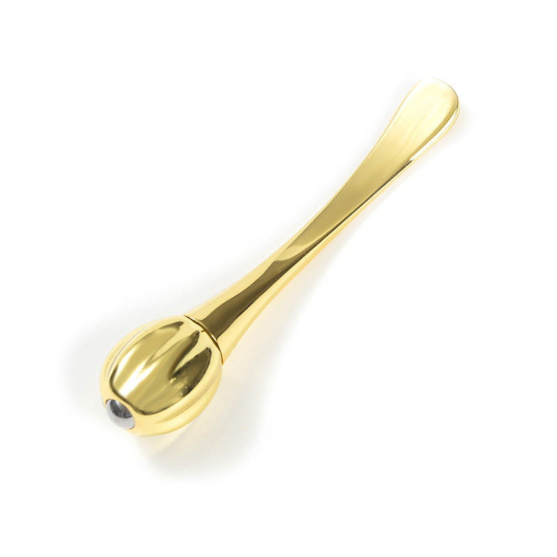 Free Custom Logo Eye Massager Spatula Skin Care Scoop Reduce Eye Puffiness with Facial Eyes Cream Spoon Cosmetic Spoon