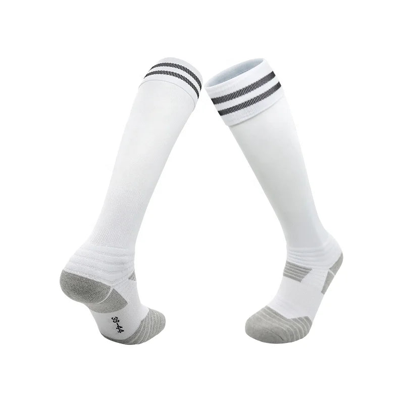 LINGTU Wholesale Professional Long Solid Football Socks Children'S Sports Socks Professional Youth Soccer Training Match Sock