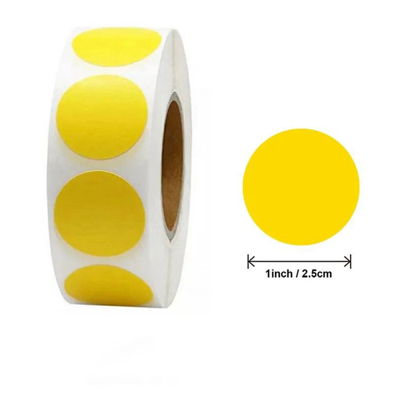 Custom Printing Waterproof Round Printing Thank You Stickers Logo Color Printed Thermal Sticker Packaging Label