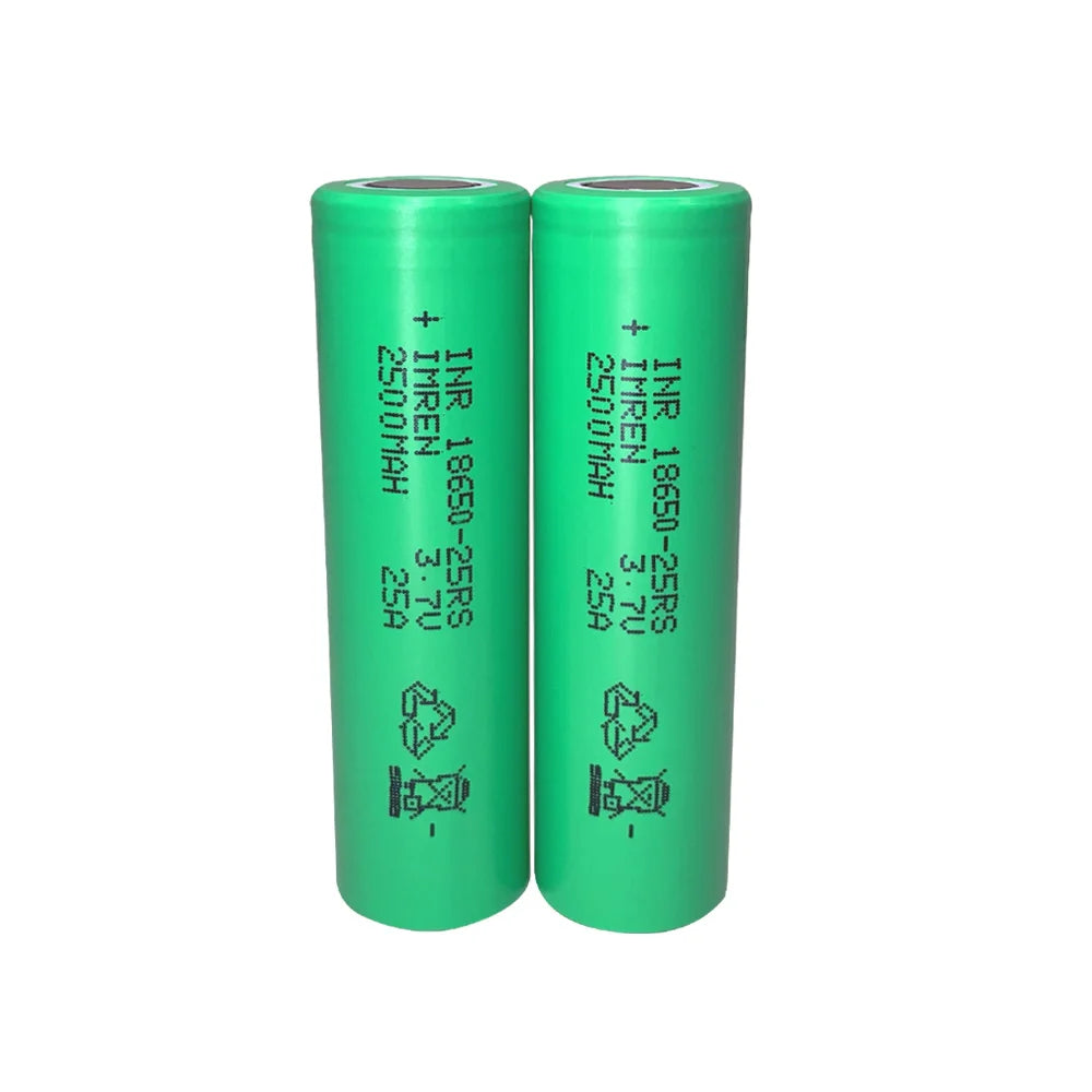 Wholesale Li-ion IMREN 18650 Lithium Li Ion 18650 25RS Battery 2500mah 3.7v Rechargeable Batteries
