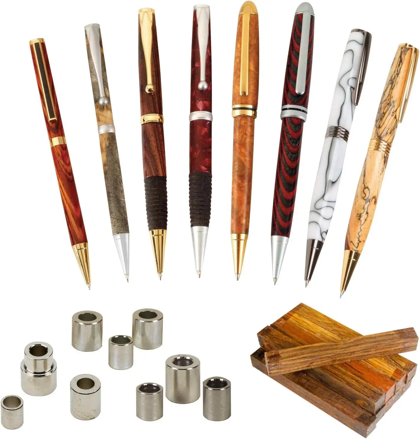 Blank Barrels Handmade  Assembly Pen Kits Woodturning DIY  Slimline Pen Kits for Wood Turner