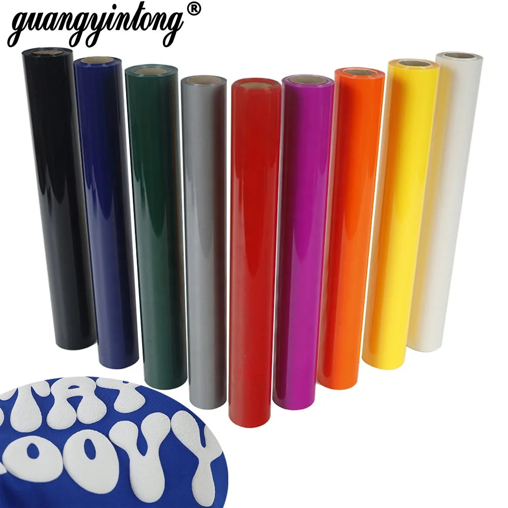 Guangyintong Washable PU-PF Film Heat Transfer Vinyl for Textiles Application