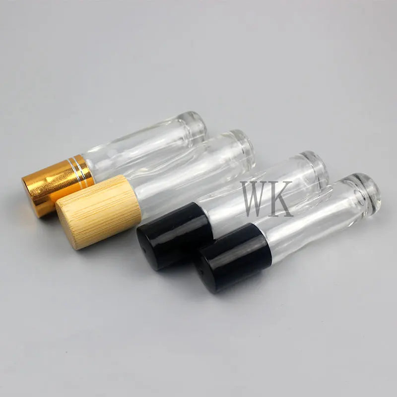 6ml 8ml 10ml Cosmetic Packaging Customized Essential Oil Perfume Glass Roll on Bottle