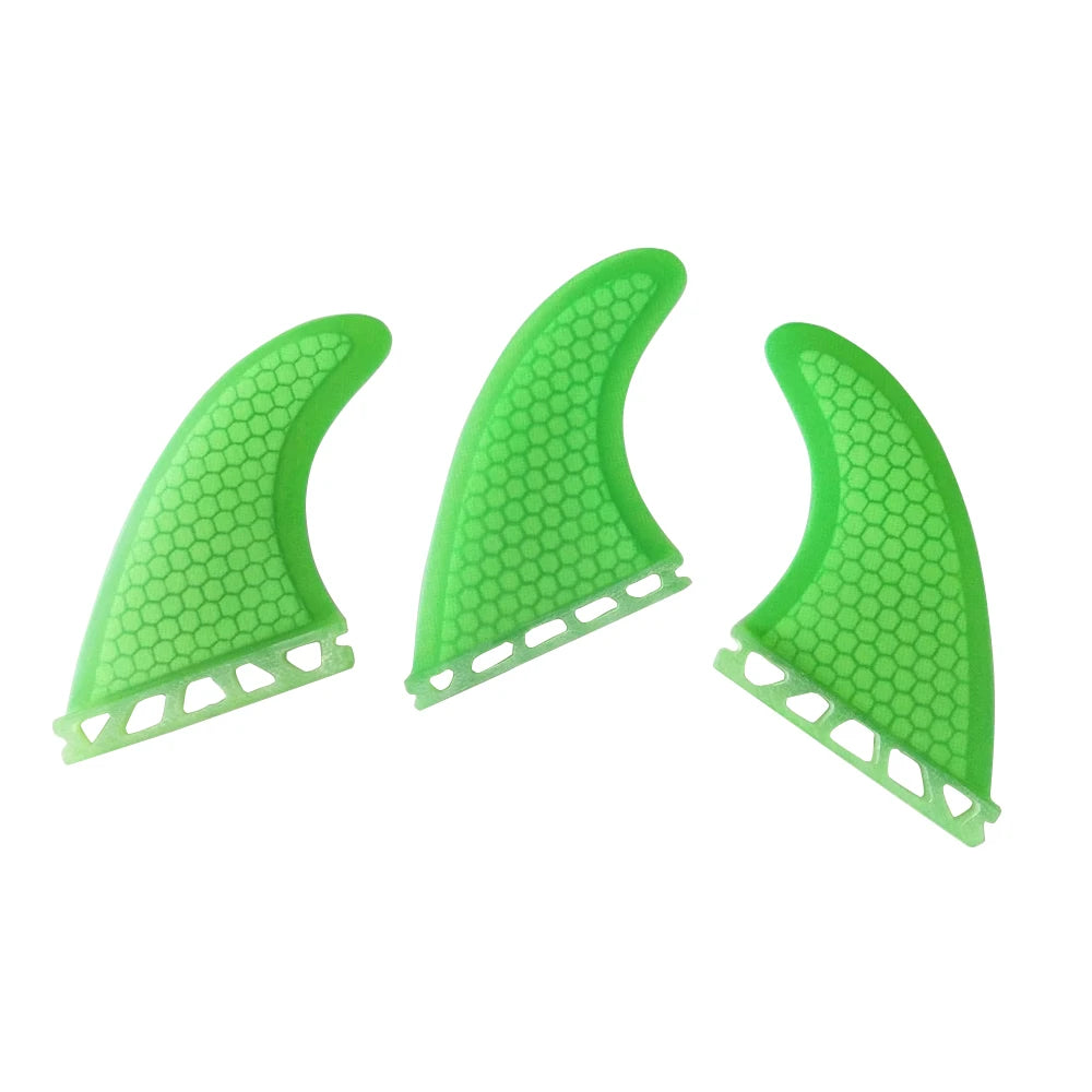 Surfboard Fins High Strength Water Play Single Tab Fins G5 Surfing Fin Tri Set Base Board