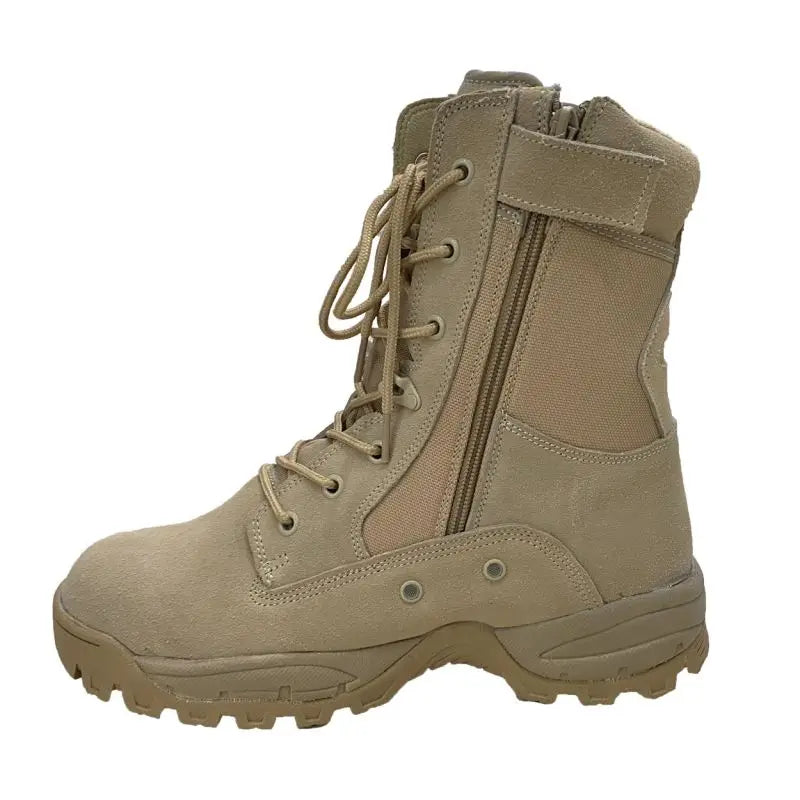 CXXM Oxford Fabric Outdoor Hiking Shoes Tactical Combat Boots Work Boots