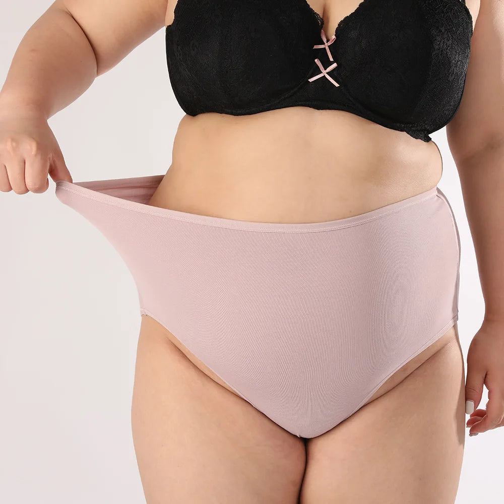 High Waist Hipster Women's Underwear Cotton Crotch Plus Size Ladies Underwear Wholesale