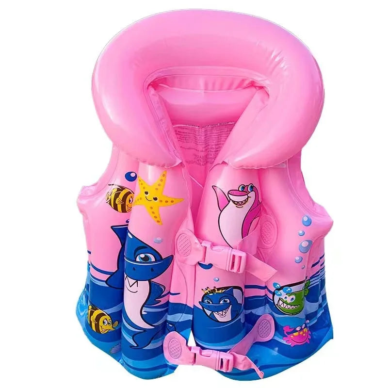 B05 Avenli Jilong New Sea World Inflatable Collar Children's Water Jacket Swimsuit Inflatable Vest Sun Loungers Pool Accessor