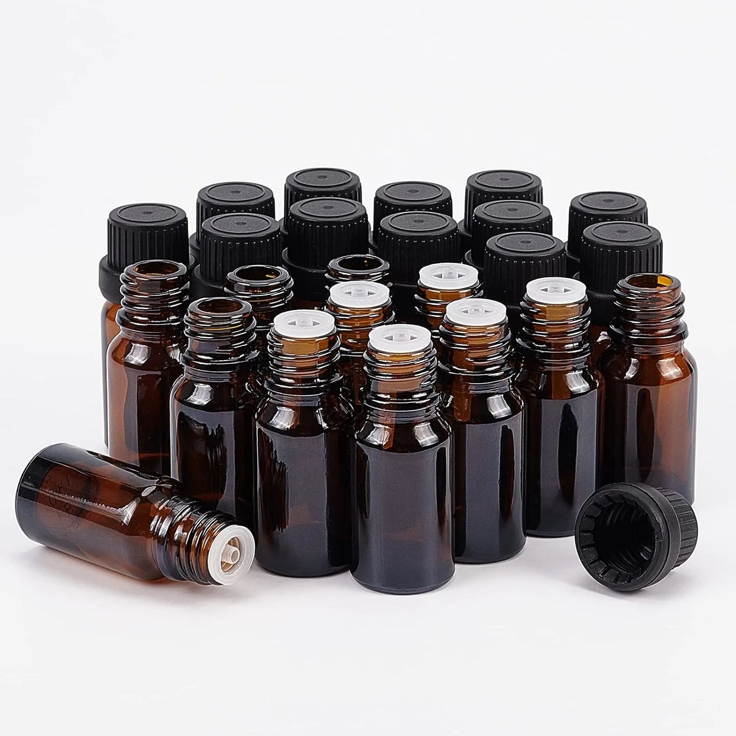 China Wholesale Essential Oil Dropper Bottle 15ml Tea Tree Essential Oil Clear Glass Dropper Bottle Cap Essential Oil Bottle
