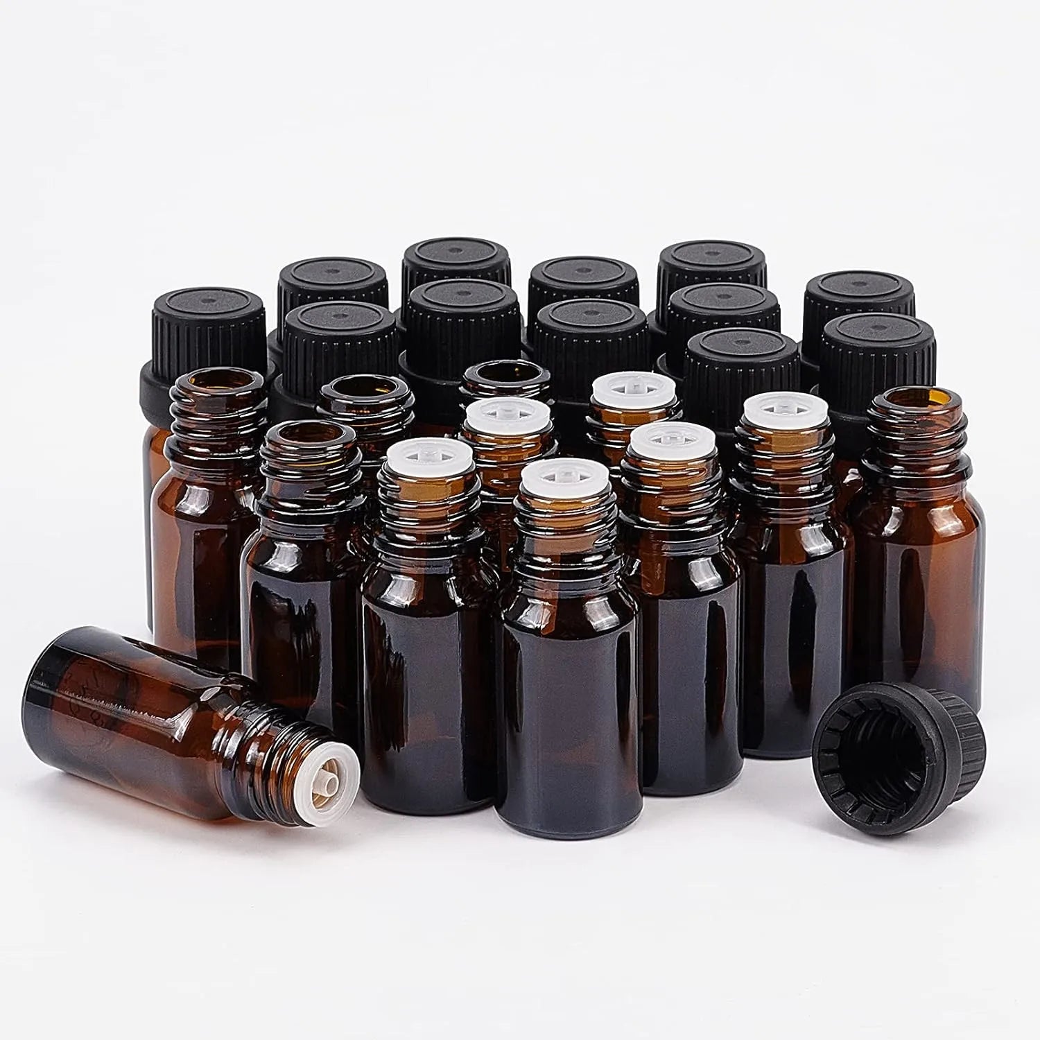 China Wholesale Essential Oil Dropper Bottle 15ml Tea Tree Essential Oil Clear Glass Dropper Bottle Cap Essential Oil Bottle