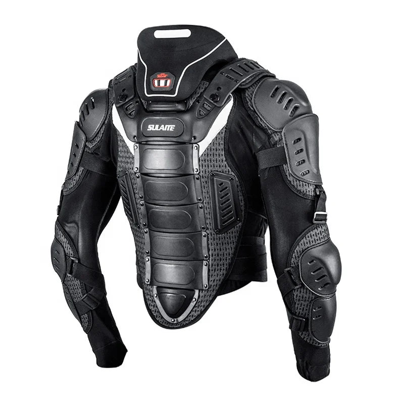 PP Shell Mesh Color Polyethylene Anti-collision Breathable Safety Protection Biker Jacket Motorcycle