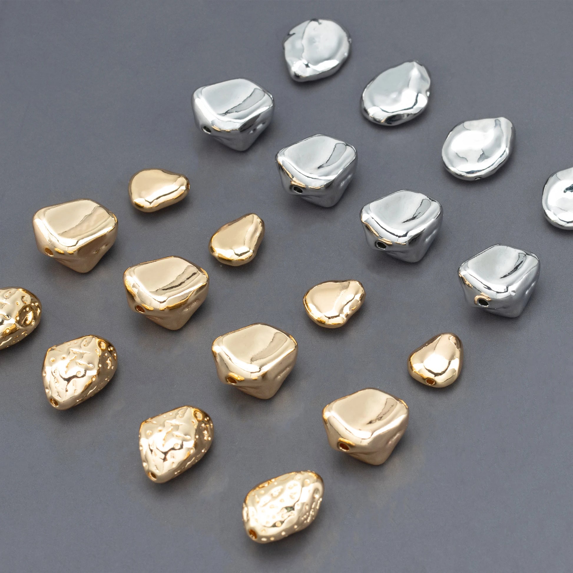 GUFEATHER MA21 6pcs/lot 18k Gold Plated Nickel-Free Copper Charms Pass REACH Certified DIY Necklace Bracelet Making Supplies 