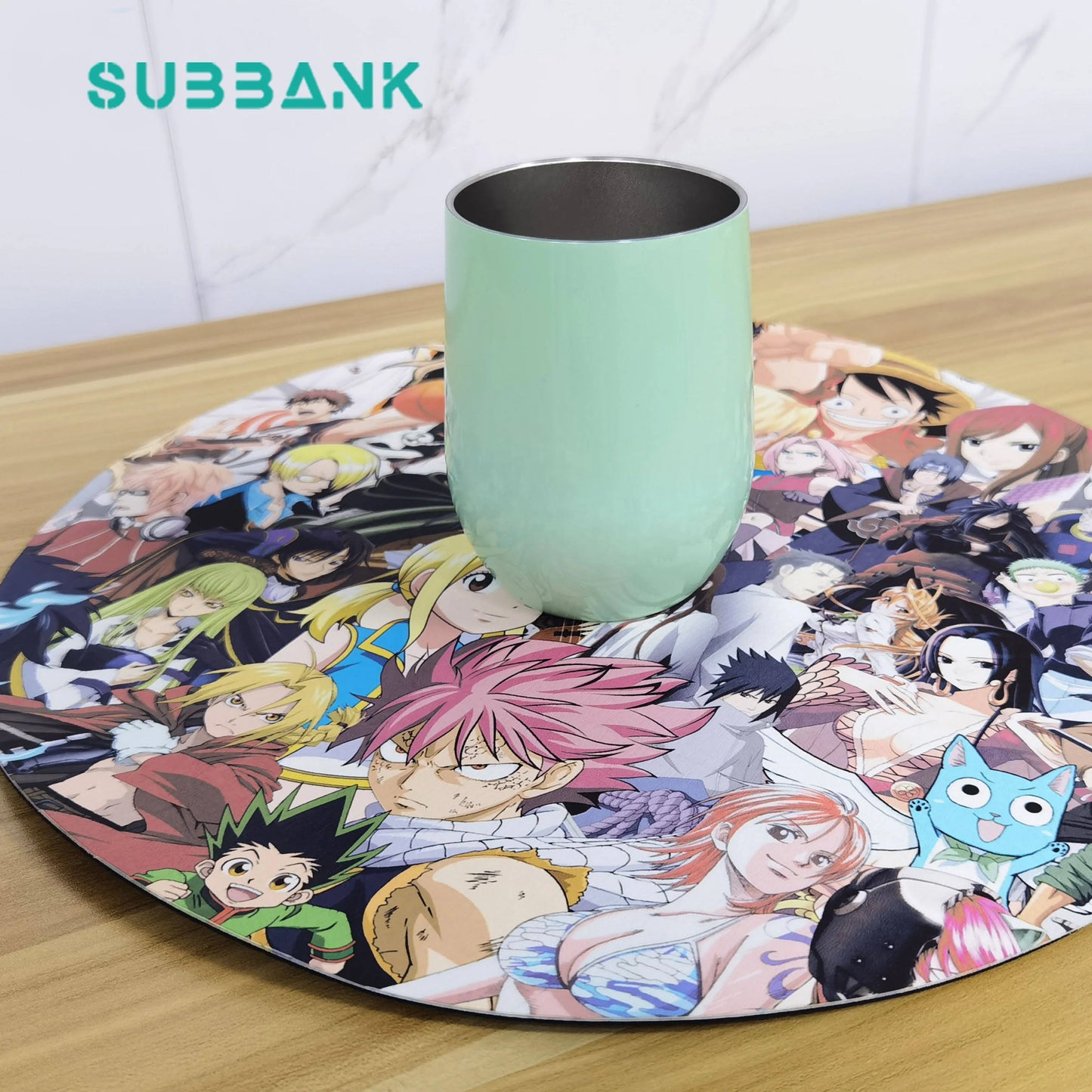 Subbank Sublimation Placemat Blanks in Stock Waterproof Sublimation Table MatPU Leather PVC Place Mat Blanks 30*40cm.round 38