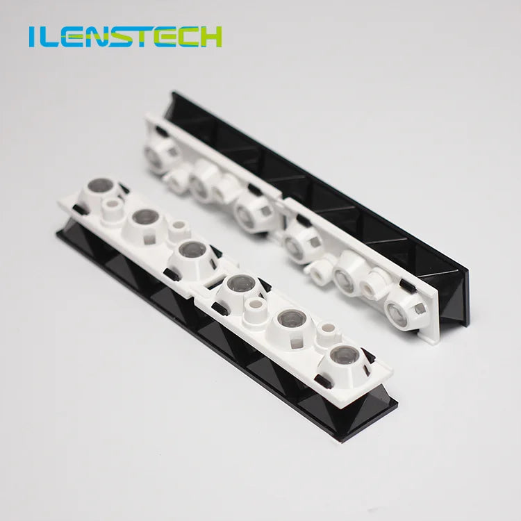 3030 3535 Mini 6 Optics Linear Lens PMMA Lenses with  for Office Lighting