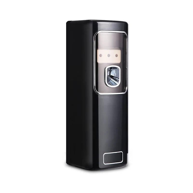 Black AA Battery Wall Hanging Light Sensor Aerosol Dispenser Automatic Scent Air Freshener with Lock