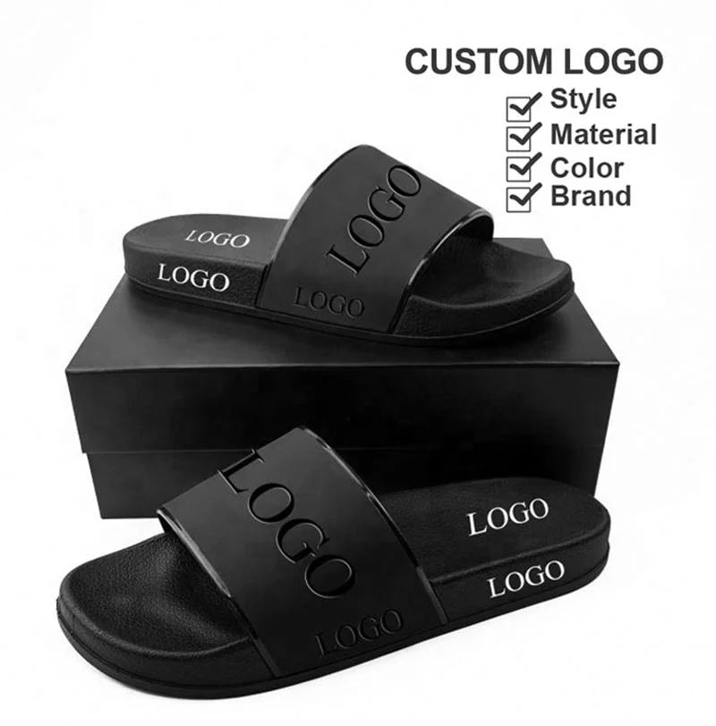 Unisex Custom Embroidered Winter Hard-Wearing Light Weight Waterproof Indoor Outdoor Slippers Home Sandals 3D Printed