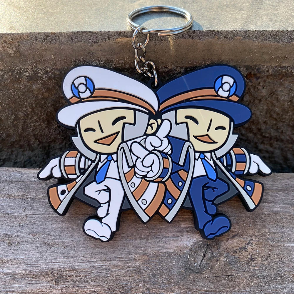New Creative Soft PVC Keychain Gift Rubber Keychain
