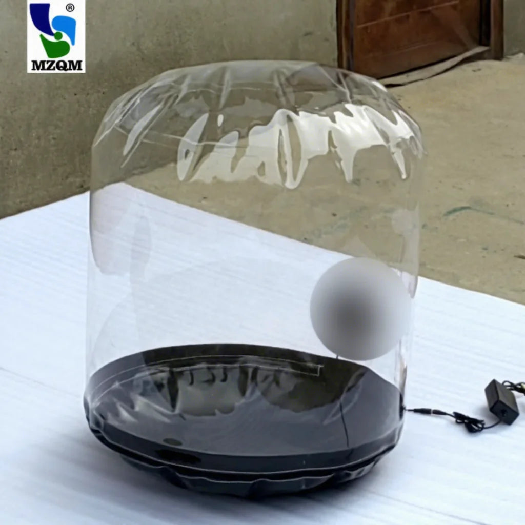 Outdoor Waterproof Cover Led Stage Light Clear Transparent PVC Inflatable Rain Cover for Moving Head Tent