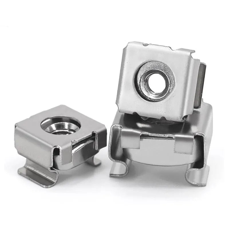Factory Price M4 M5 M6 M8 M10 M12 Galvanized Square Lock Cage Nut Stainless Steel Heavy Duty High Quality