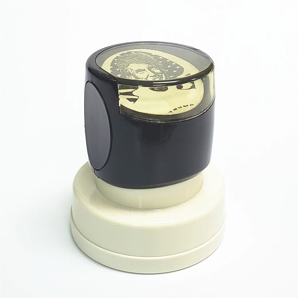 WES 40mm Flash Stamp Personalized Plastic Postage Stamps