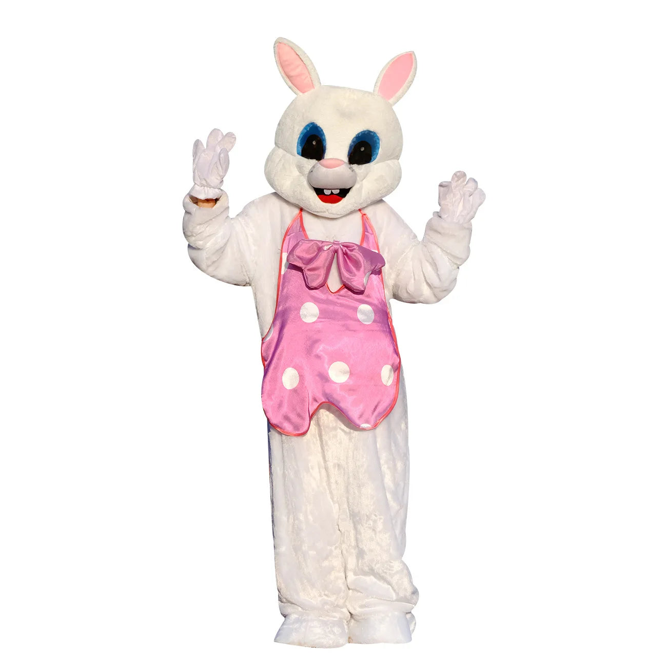 Cute Easter Activity Rabbit Dress up Cartoon Doll Adult Costume Vest Rabbit Children's Day for Children Interaction