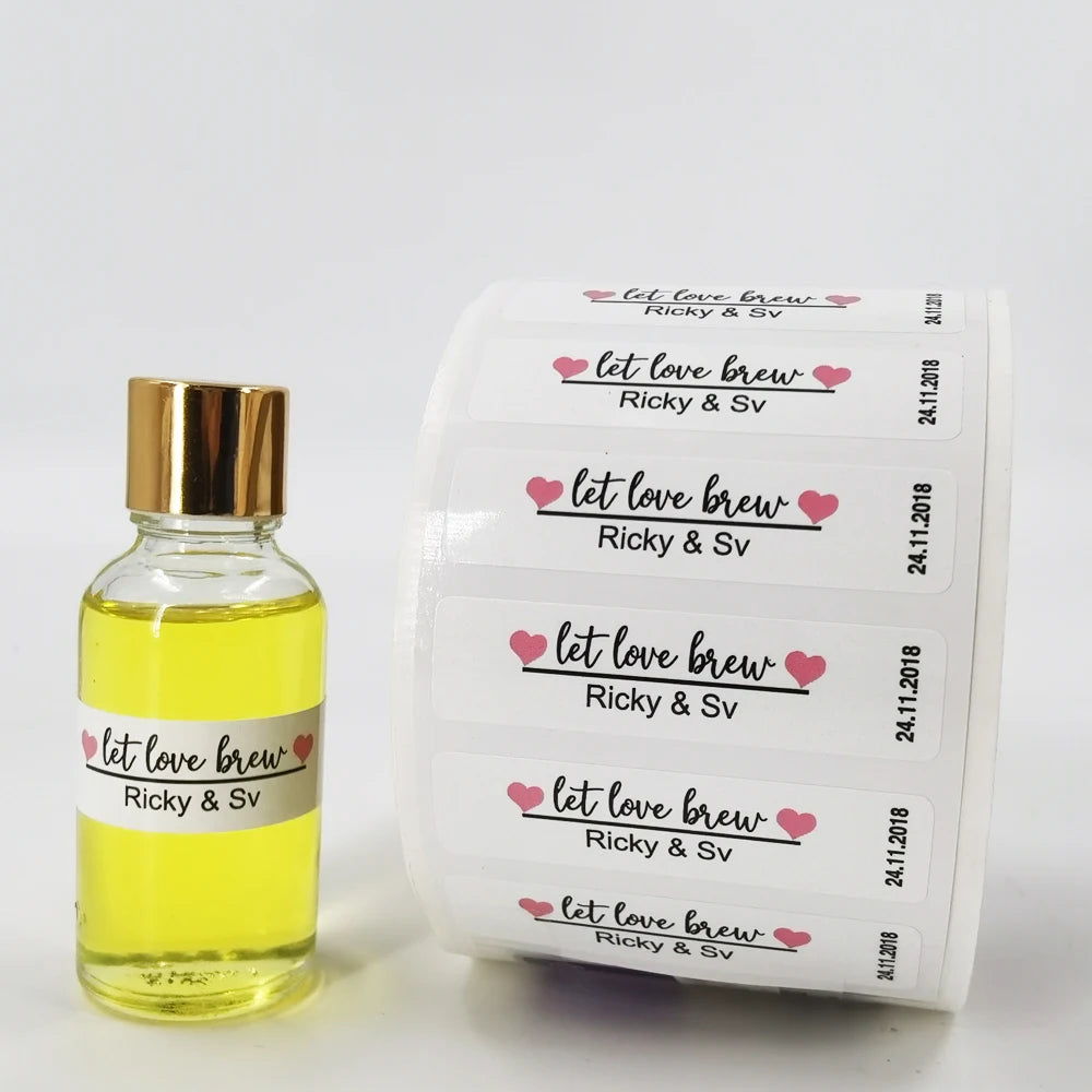 Factory Direct Custom Professional Decal Printing Adhesive Sticker Labels Hot Sale Low Price Paper Packaging for Perfume