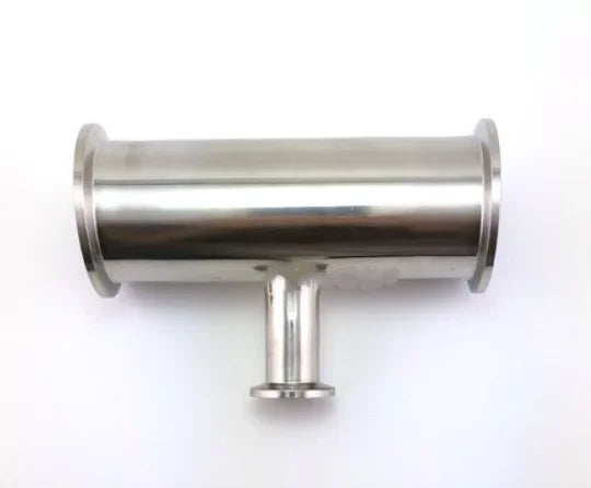 Vacuum Stainless Steel KF/ISO/CF Pipe Fitting Tee