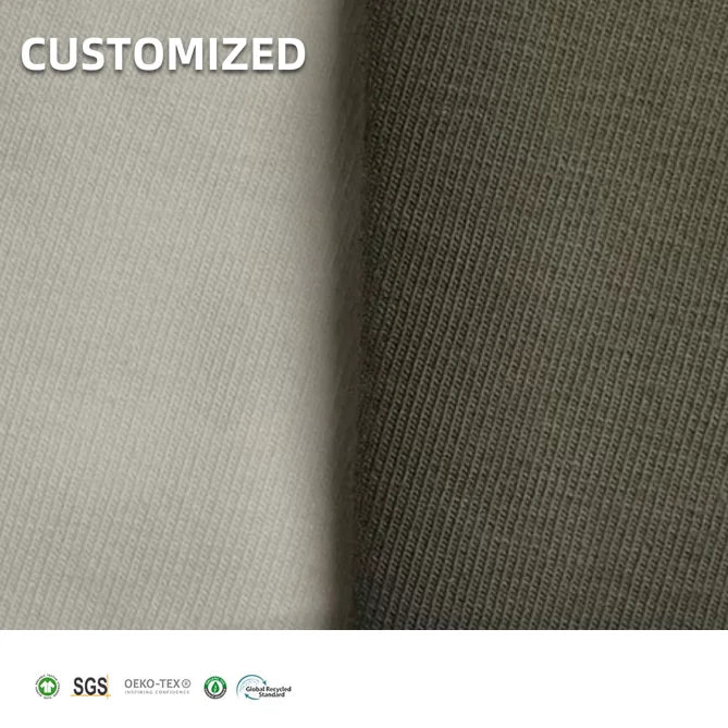 Warehouse Stock Combed Weft Knitted Cotton Spandex Jersey Fabric 200 GSM Breathable for Girls & Boys Dress Apparel