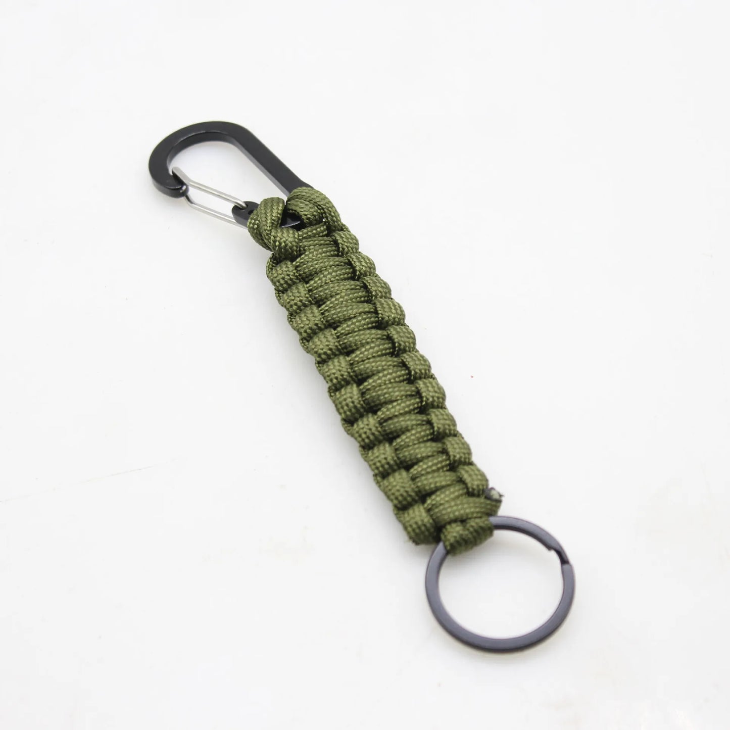 Key Organizer Carabiner Keyring Macrame Lanyard Keychain Holder Key Chains Carabiner Keychain Lanyard for Camping Hiking Fish