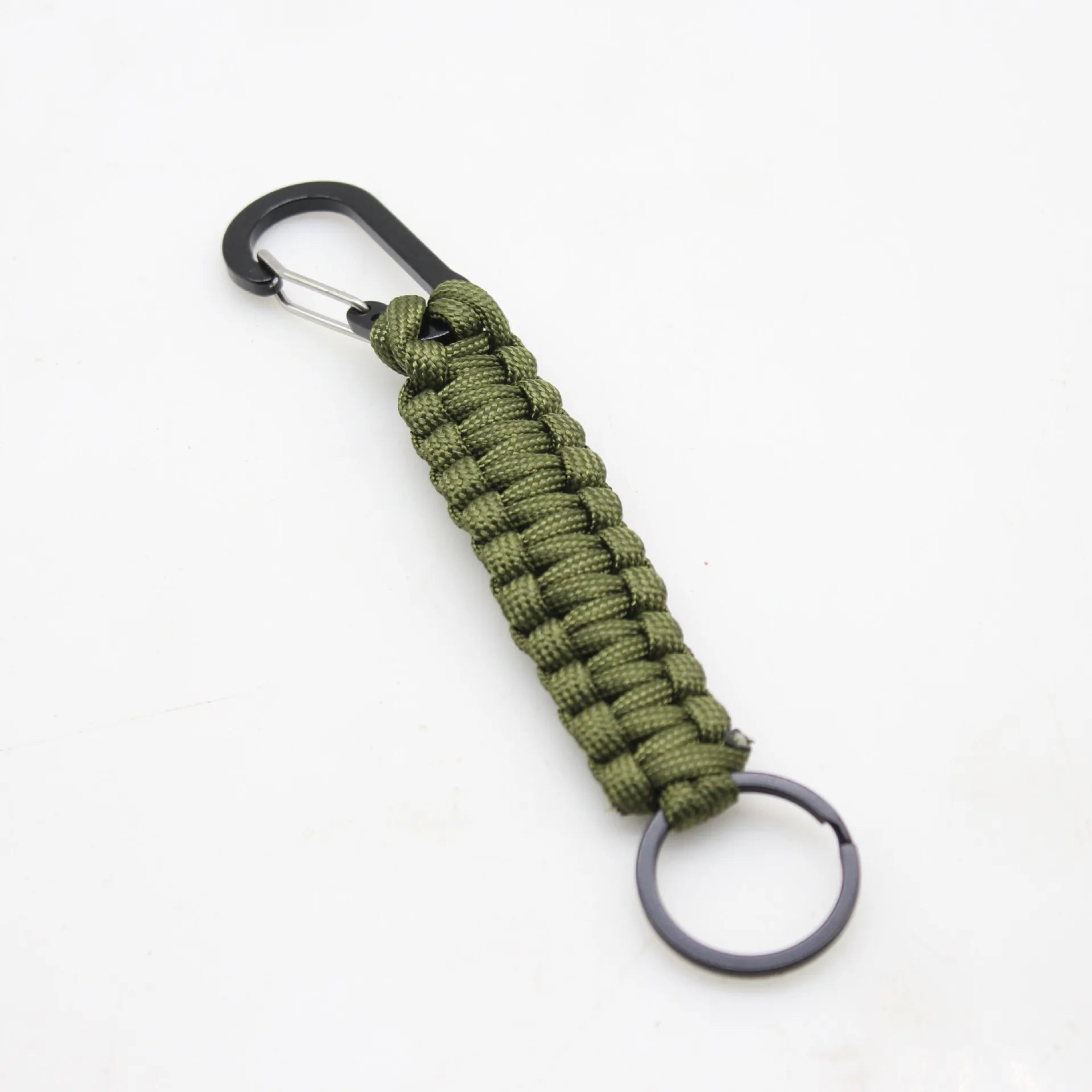Key Organizer Carabiner Keyring Macrame Lanyard Keychain Holder Key Chains Carabiner Keychain Lanyard for Camping Hiking Fish