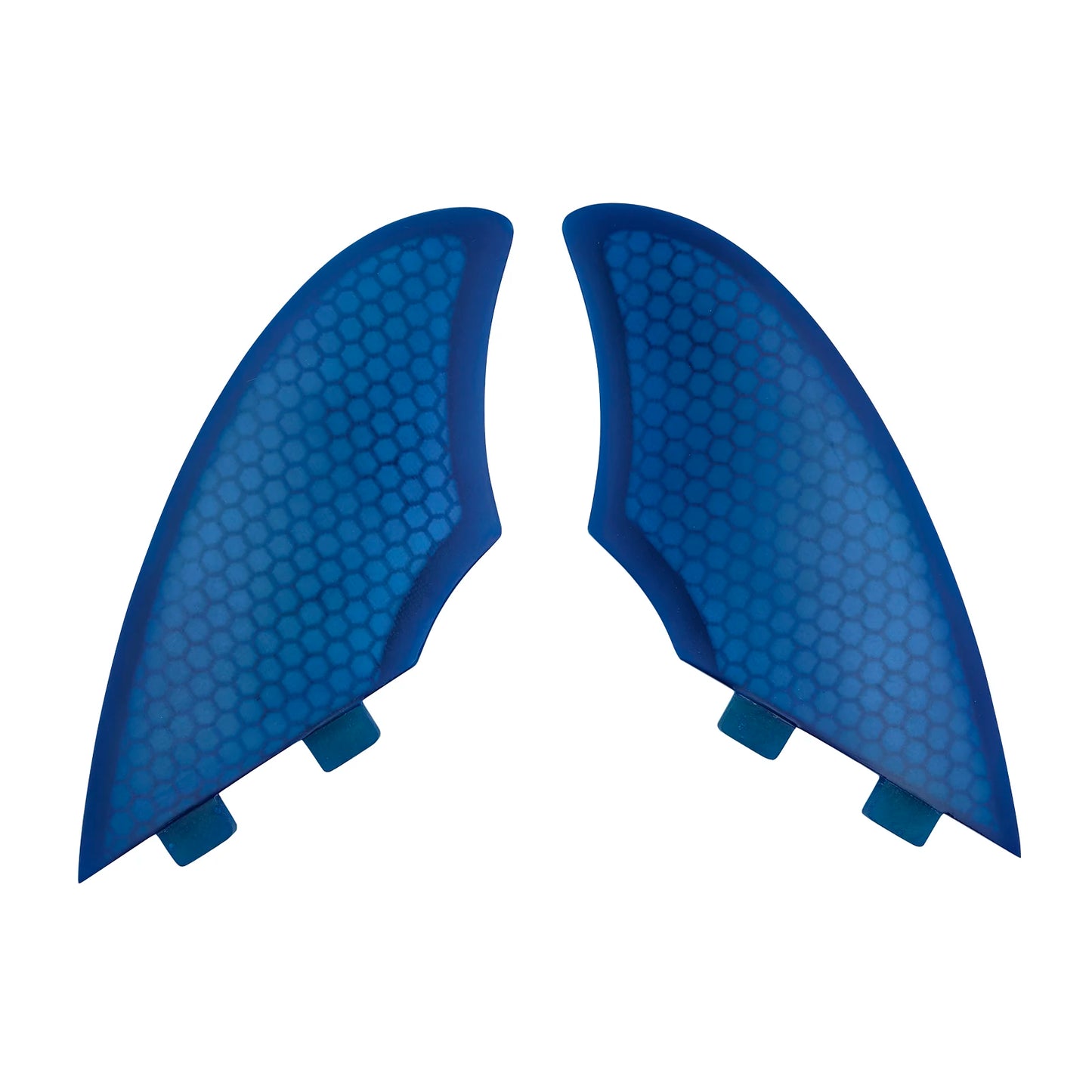 Hot Sale Surfboard Fin Honeycomb Double Tabs Fins Twin Set  Fiberglass Surfing Fin