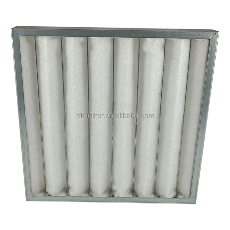 Manufacturer Supplier Plate Air Filter Clean Room Primary Efficiency Filter Air Conditioner Folding Filter