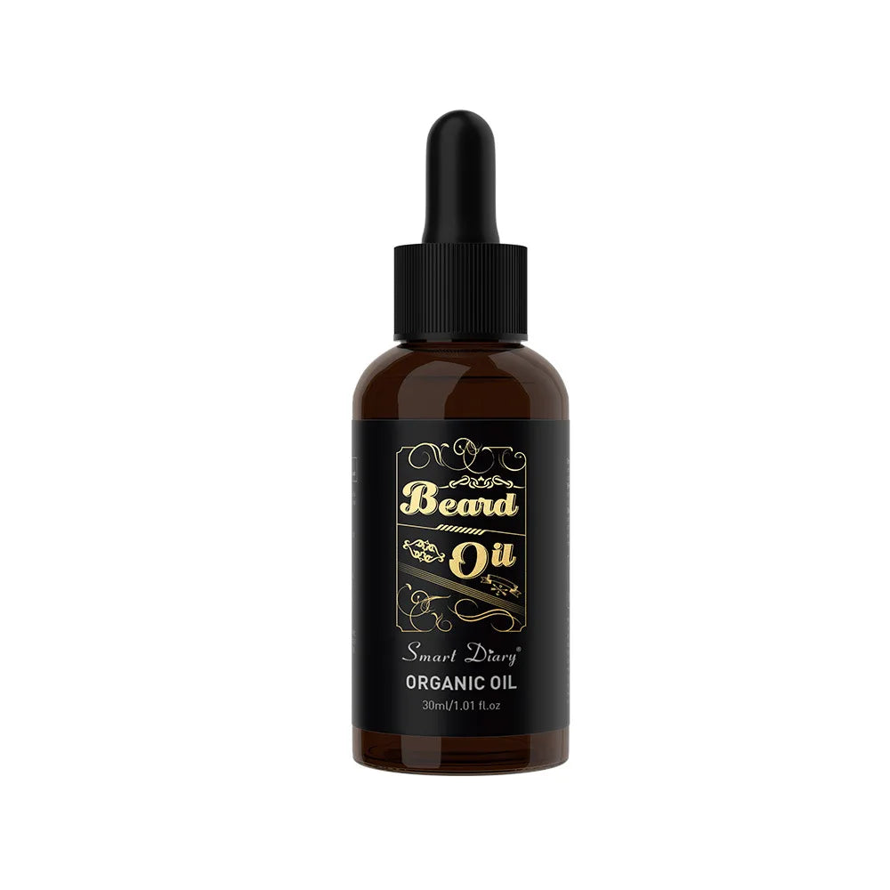 Fire Organic Essential Oil Factory Direct Sale Beard Growth Liquid Moisturizing & Softening Men's Beard Customized Packaging