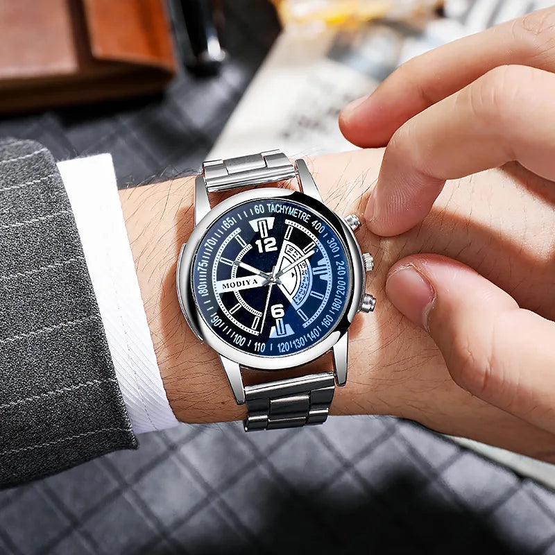 Beimai OEM Watch Factory Direct Gift Fashion Steel Band Quartz Watch Men's Watch
