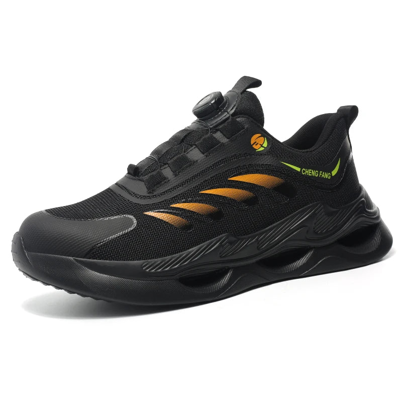 Diansen 861 Comfortable Indestructible Steel Toe Safety Shoes with for Midsole and EVA Outsole All Season