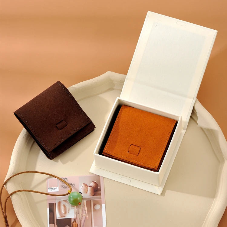 New Arrive Thick Microfiber Pouch Custom Packaging Jewelry Suede Envelope Pouches
