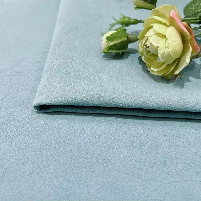 2.8-3.2m Linen Style Textile Raw Materials Blackout Curtain Fabric