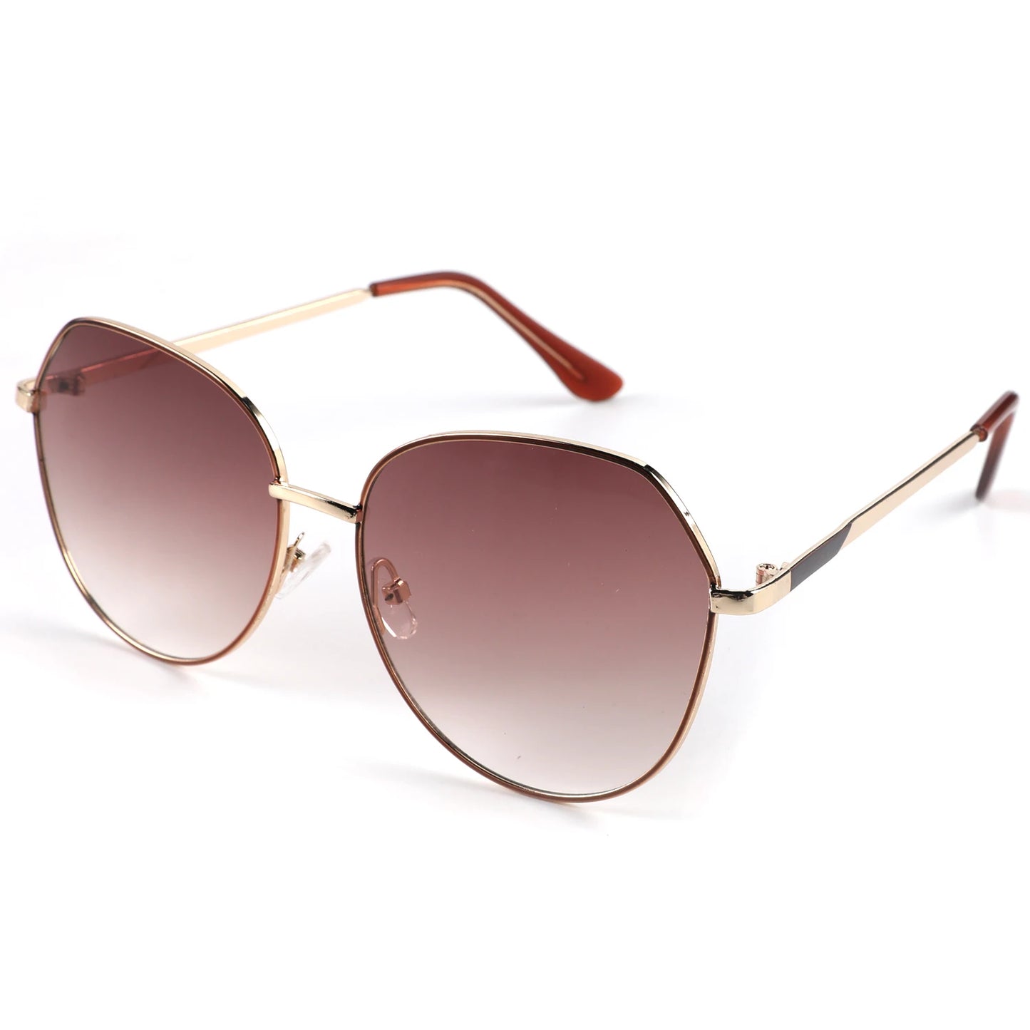 New Factory Polarizing Ladies Floor Stand Sunglasses Fashion Ins Big Frame Round Korean Version Retro Simple Sunglasses