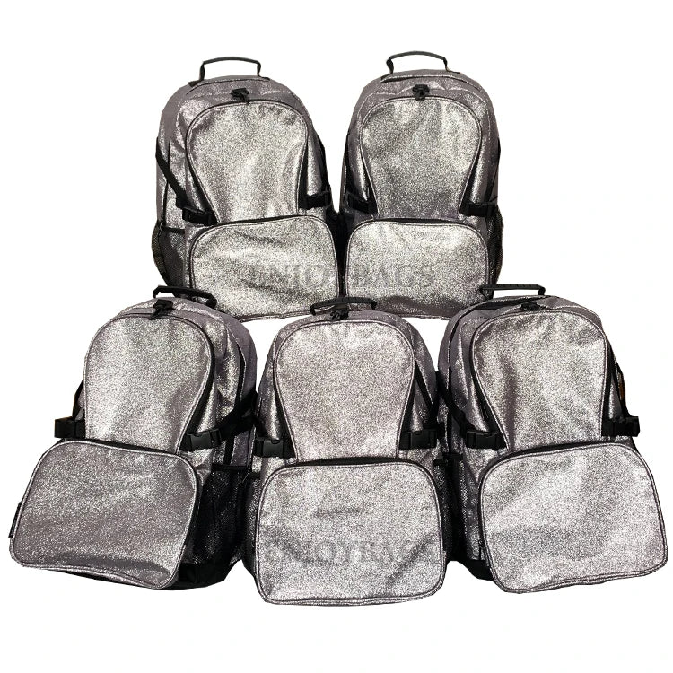 Custom Girl Cheerleading Glitter Cheer Backpacks