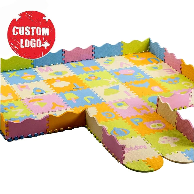 2026 New Fashion Floor Exercise GYM Mat Tatami Karate Puzzle Mat EVA Foam Kids Mat With CE Certificate for Kindergarten Child