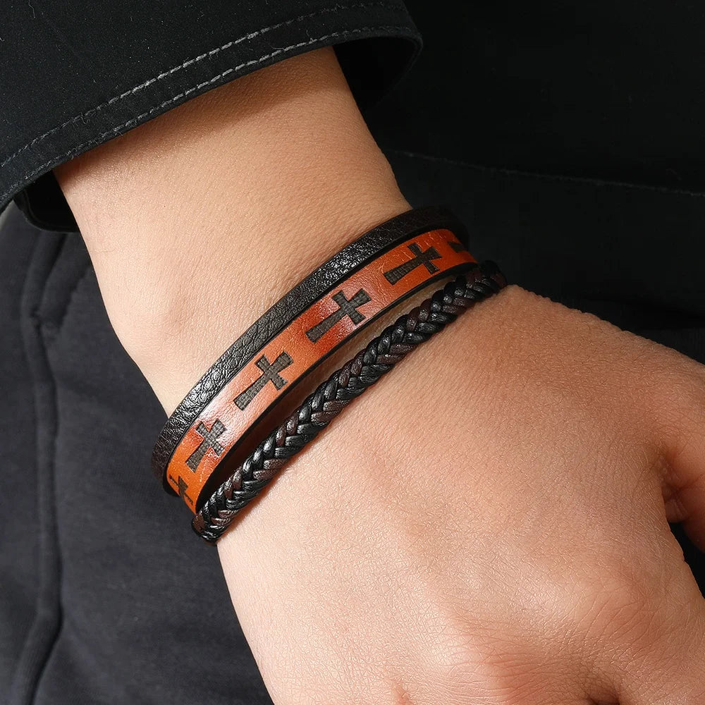 Wholesale Hip Hop Vintage Alloy Bracelets Bangles with Anchor Shape for Men Women-Anniversary Occasion