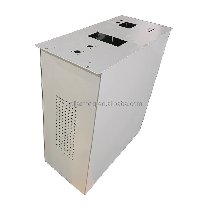 Free Sample Laser Cutting Stainless Steel Parts Sheet Metal Fabrication Metal Enclosure with Laser Engraving logo