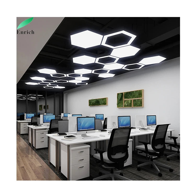 New Design Adjustable LED Office Minimalist Pendant Lamp Modern Study Room Living Room Lights Led Round Chandelier
