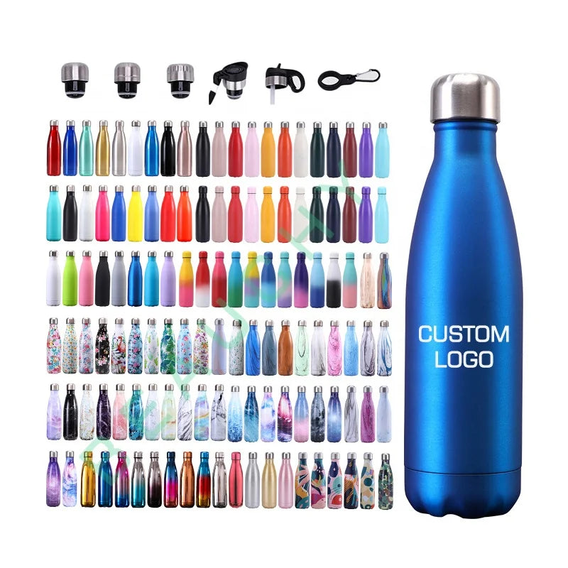 Bpa-free in Stock Double Wall Insulated Tumbler Gym Camping Tour SUS304 Yoga Sport Water Bottles with Lid