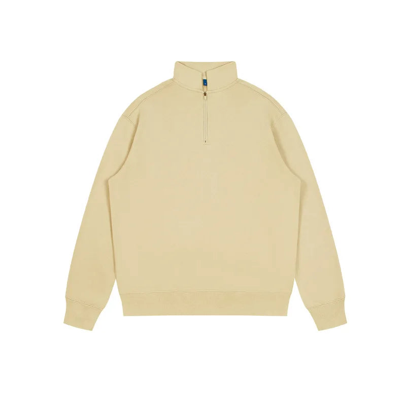 Custom Quarter Zip Pullover Unisex Quarter Zip Pullover Heavyweight Quarter Zip Hoodies