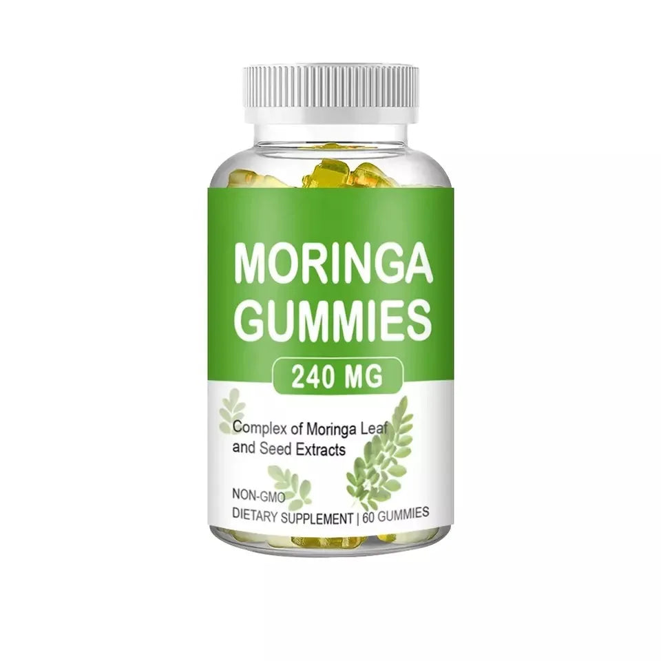 OEM Private Label Private Label Natural Organic Herbal Extract Moringa Gummies