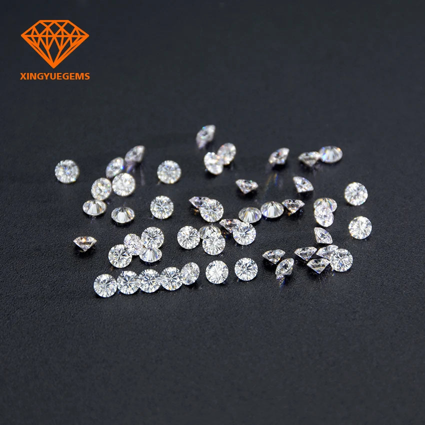 Lab Grown Diamond Round Brilliant Cut 3.75-4.0mm DEF Color VVS-VS Clarity HPHT Diamond  Price Per Carat